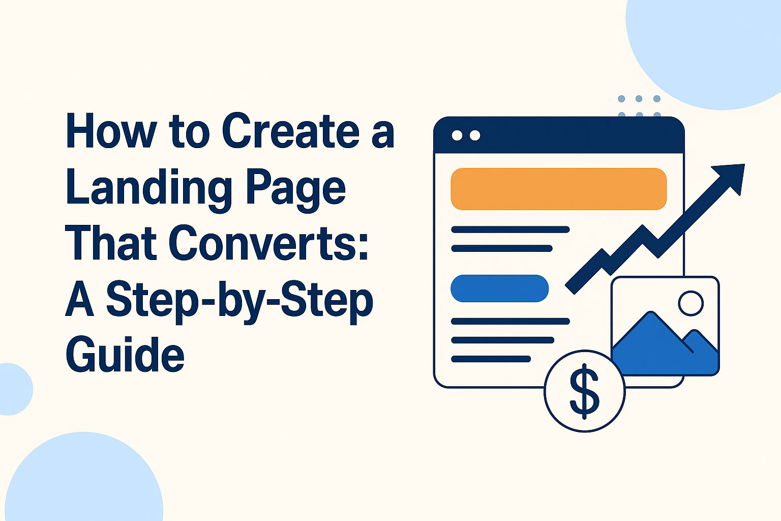 How to create a landing page