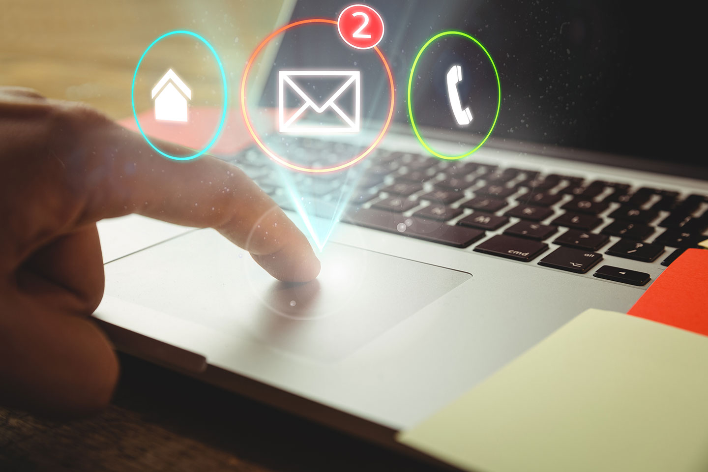 background email monitoring